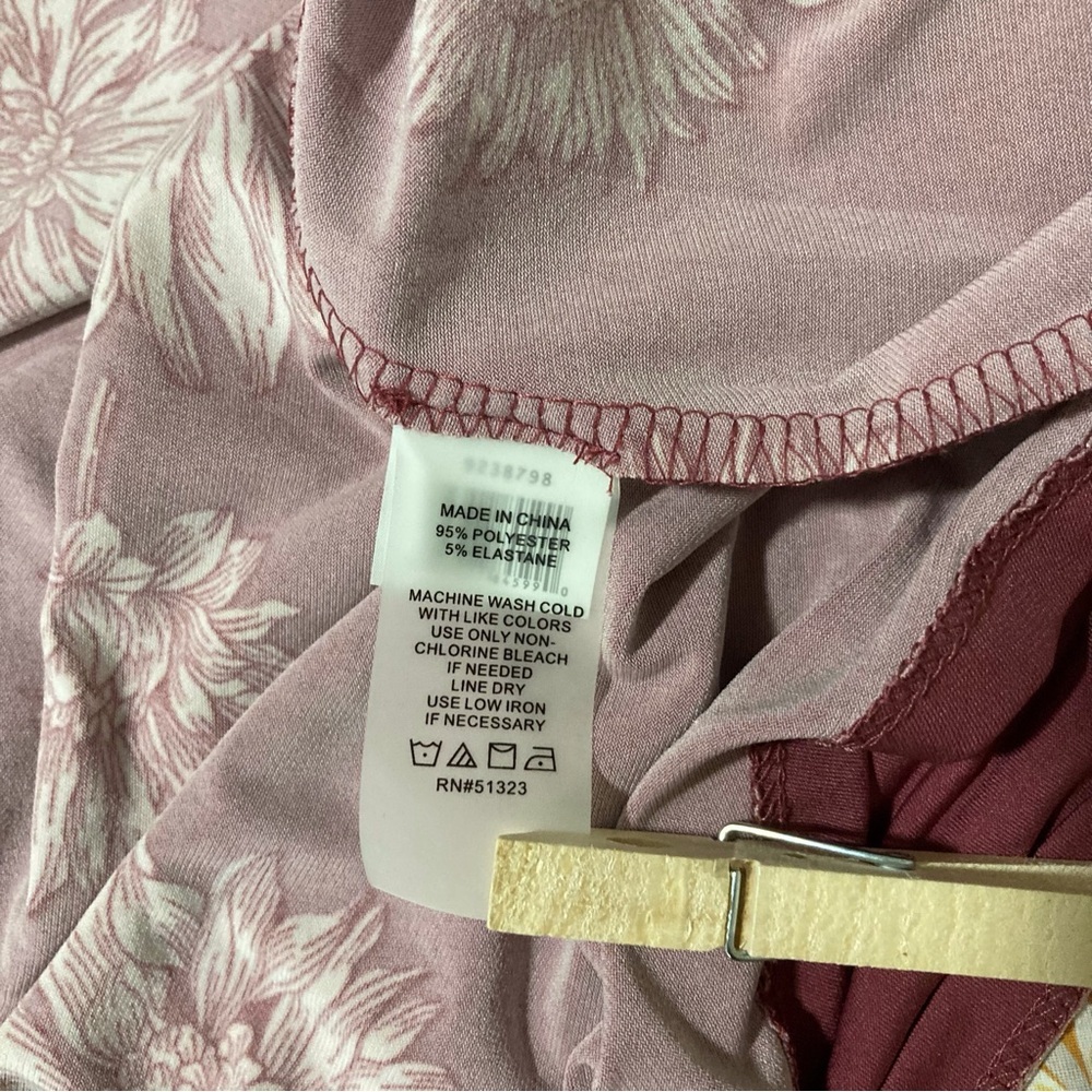 Vince Camuto Dusty Rose Asymmetrical Maxi Dress | Size 3X - Picture 8 of 14